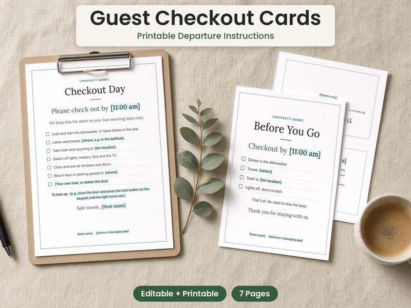 Airbnb Checkout Cards cover